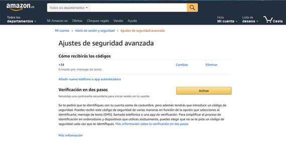 Amazon seguridad