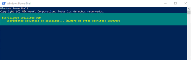 Descargar archivo PowerShell Windows 10