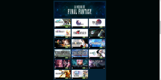 Ofertas Square Enix Final Fantasy