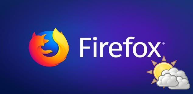 Ver noticia 'Este tema para Firefox cambia según el tiempo que haga'