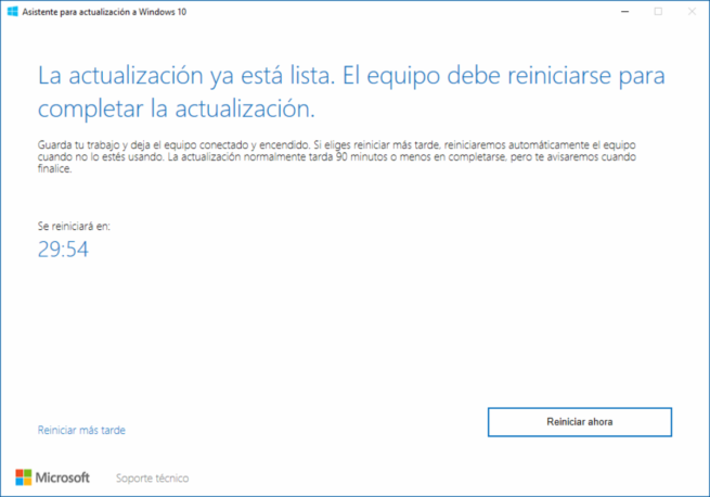 Windows 10 Spring Creators Update RTM - Asistente Actualización 5