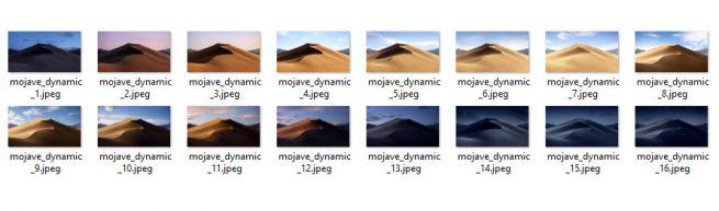 Fondos Dynamic Desktop Mojave