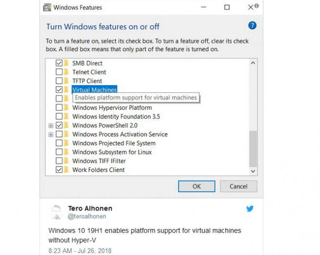 Windows 10 máquinas virtuales