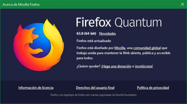 Firefox 63
