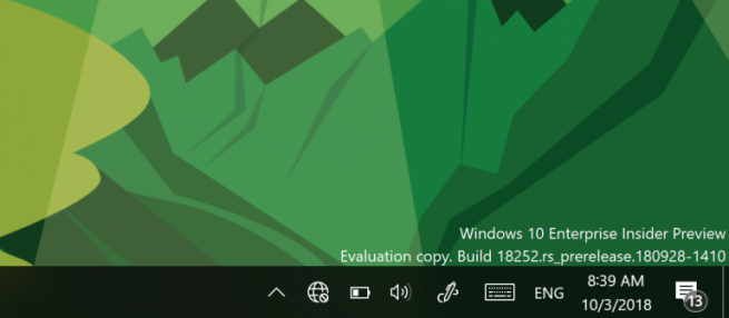 Icono sin internet Windows 10 19h1