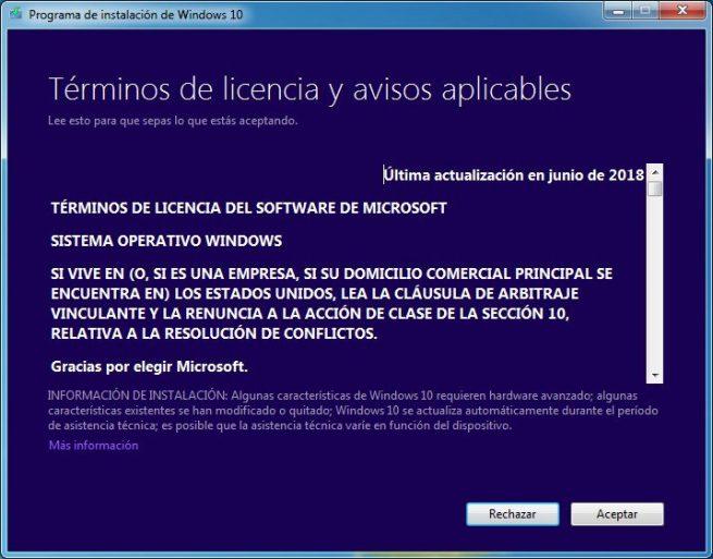 Actualizar de Windows 7 a Windows 10 - Manual 5