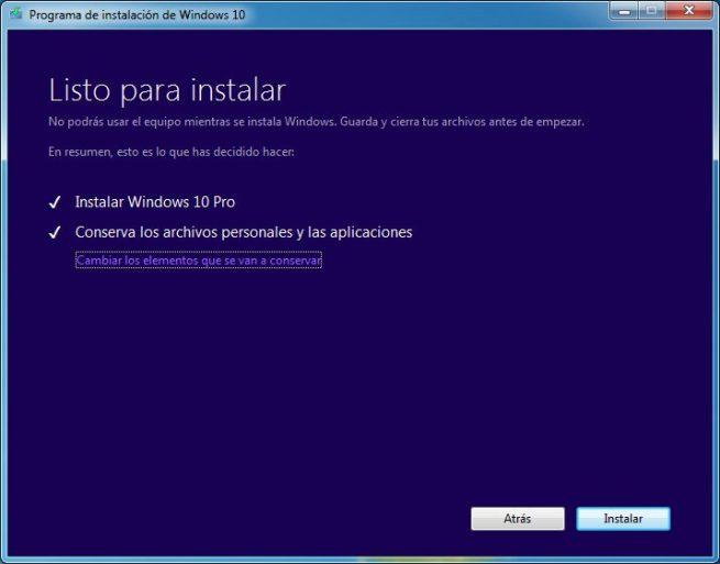 Actualizar de Windows 7 a Windows 10 - Manual 9