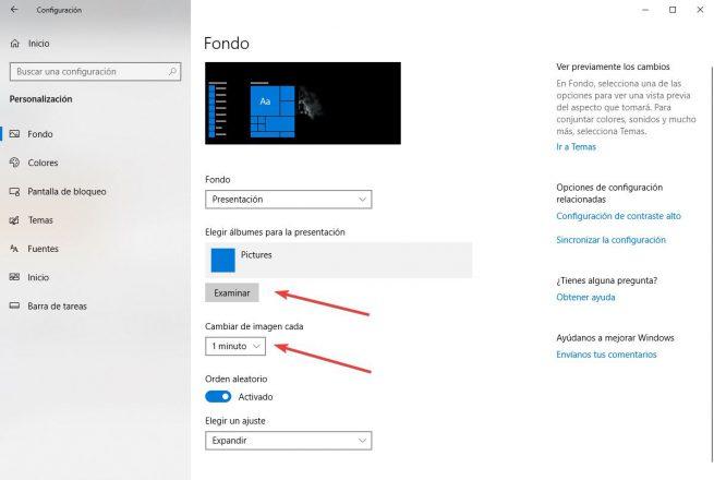 Cambiar el fondo de pantalla de Windows 10 - 7