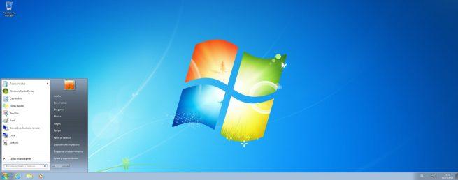 Menú Inicio Windows 7