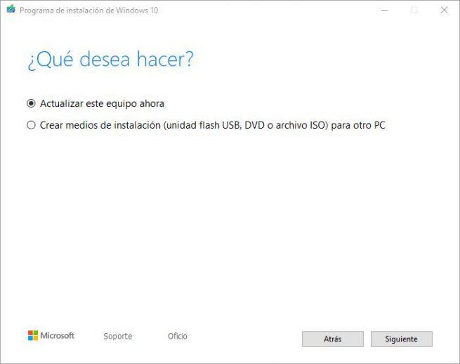 Descargar ISO español Windows 10 May 2019 Update - 2