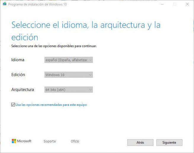 Descargar ISO español Windows 10 May 2019 Update - 3